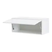 ARMÁRIO DE COZINHA AÉREO 80 CM 1 PORTA BASCULANTE PRÁTICA - BRANCO - Foto 4