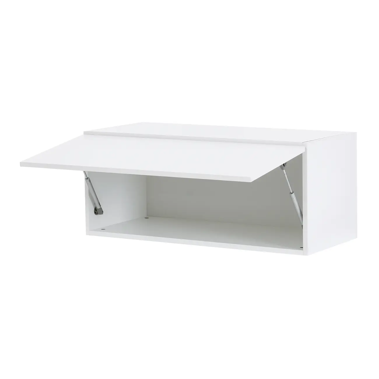 ARMÁRIO DE COZINHA AÉREO 80 CM 1 PORTA BASCULANTE PRÁTICA - BRANCO - Foto 4