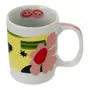 CANECA 160 ML MISTURINHA FLOR - BRANCO/CORES CALEIDOCOLOR - Foto 2
