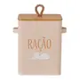 POTE PARA RAÇÃO PAWS EAT - OFF WHITE/BAMBU - Foto 1