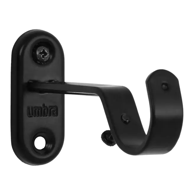 SUPORTE PARA CORTINA EXTENSÍVEL 107-305 11 MM BELLWOOD - PRETO/EBANIZADO - Foto 9