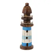 ADORNO 28 CM MARAÚ TAIPU FAROL - PAULOWNIA/MULTICOR - Foto 4