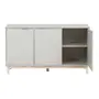 BUFFET 3 PORTAS 1,35 M X 38 CM SNAB - FLANDRES/NATURAL WASHED - Foto 2