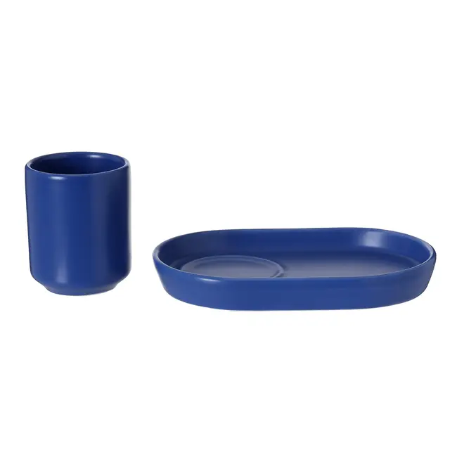COPO CAFÉ 140 ML COM PIRES PARA PETIT FOUR GO-TO - AZUL COBALTO - Foto 4