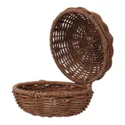 CAIXA 13 CM X 13 CM X 9 CM SAFIM - FIBRA CLARA - Foto 4