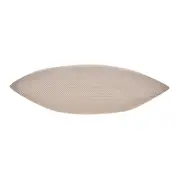 CAPA ALMOFADA 45 CM X 45 CM LOZZ - BEGE/CAMELO - Foto 2