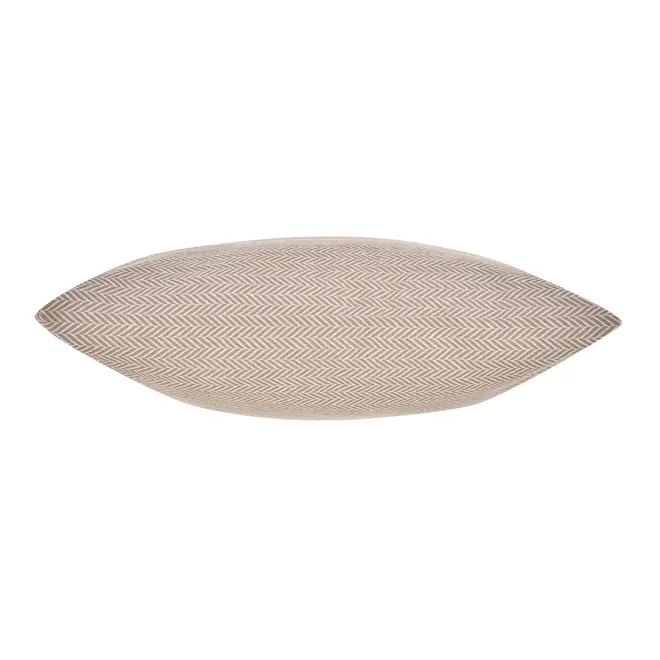 CAPA ALMOFADA 45 CM X 45 CM LOZZ - BEGE/CAMELO - Foto 2
