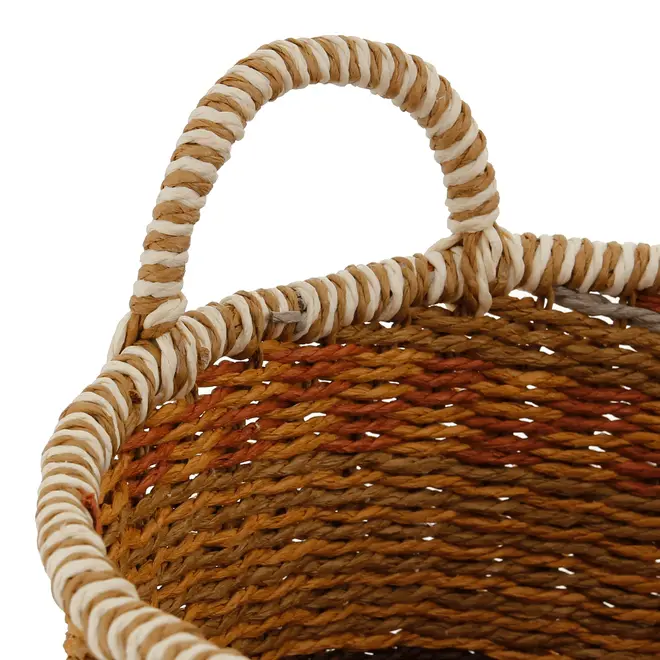 CESTO 36 CM X 24 CM X 19 CM HELBRON - ZAFFRON/ CANELA DO CEILÃO - Foto 5