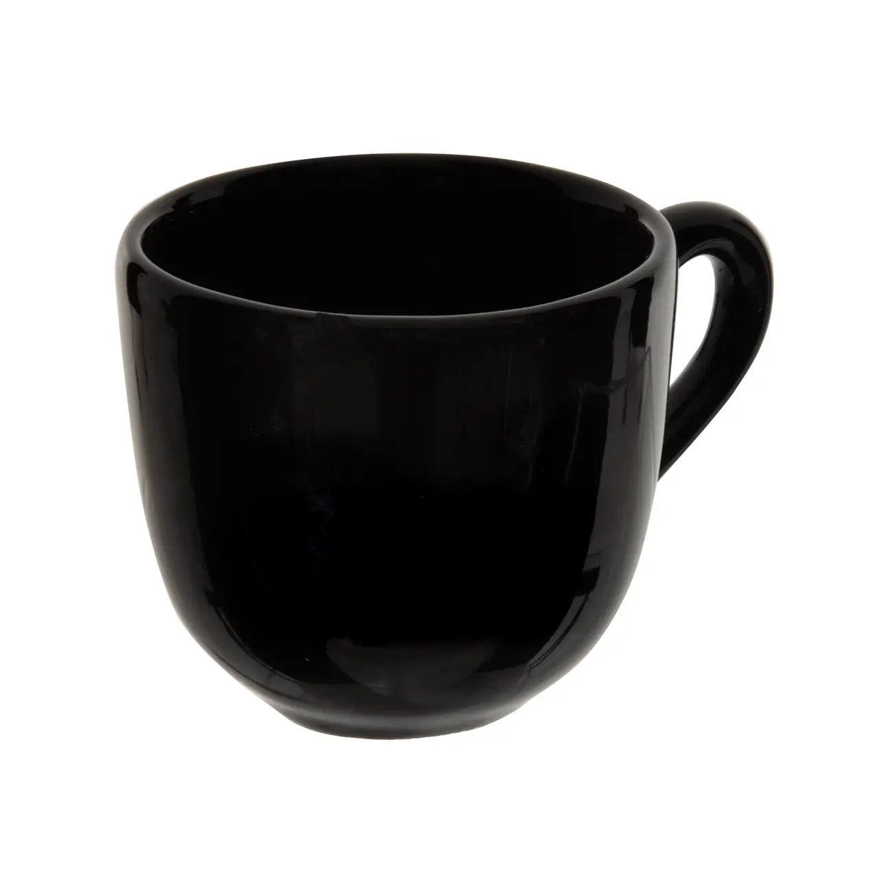 XÍCARA CAFÉ MYSTICAL - PRETO BRILHANTE/OURO - Foto 4