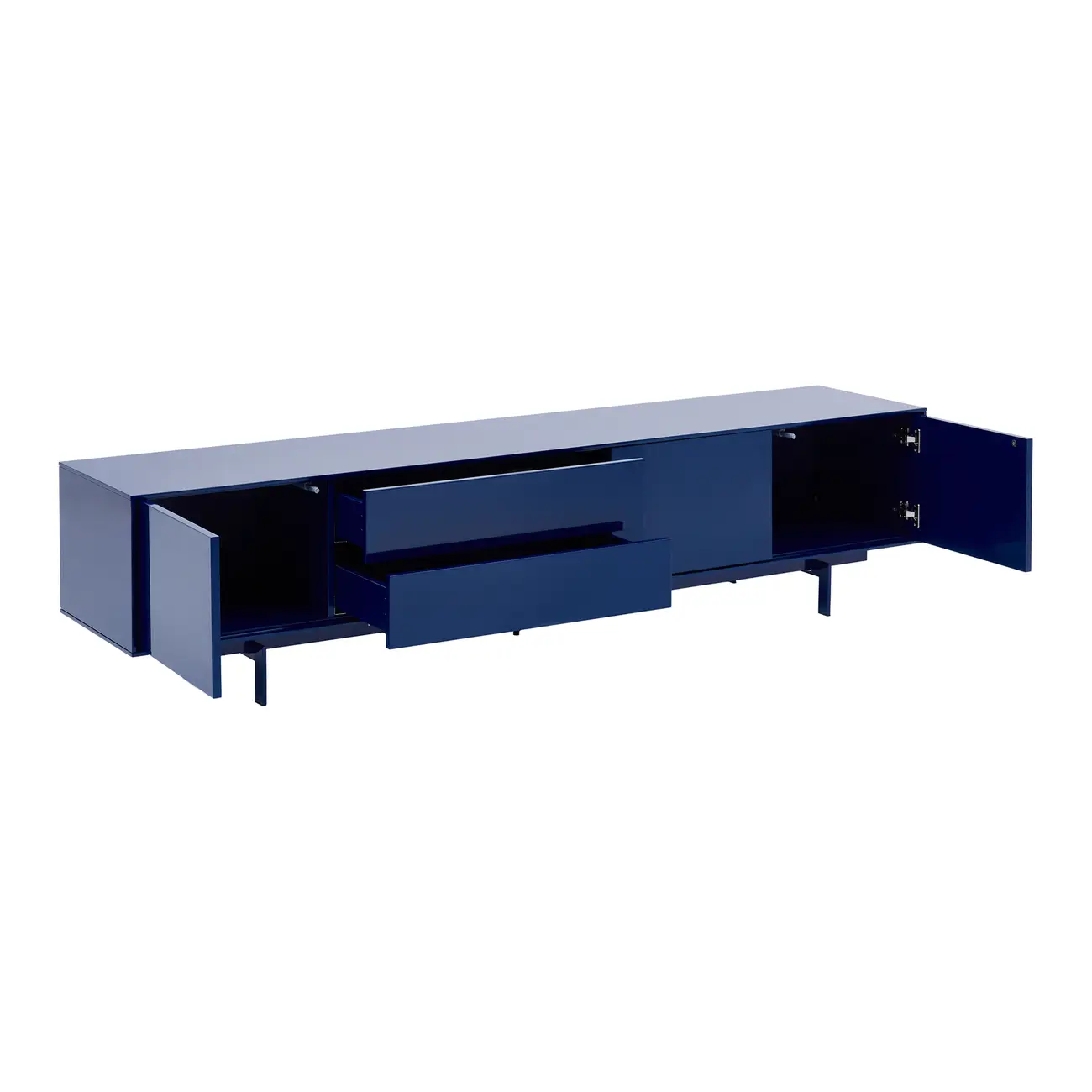 RACK 3 PORTAS/2 GAVETAS 2,08 M X 45 CM MONOLITH - LAZULITE - Foto 10