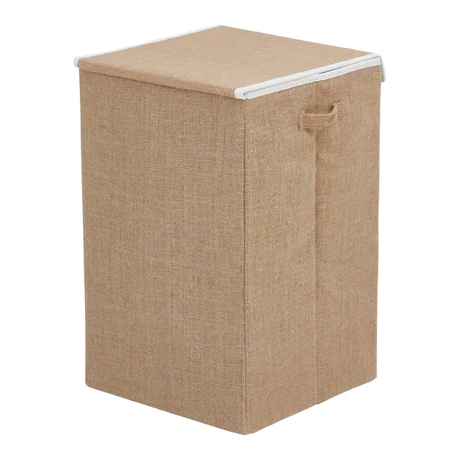 CESTO PARA ROUPA GUNNY - FIBRA NATURAL - Foto 4