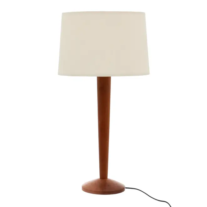 LUMINÁRIA DE MESA MOG C/CUP K - NOZES/NATURAL - Foto 2
