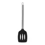 ESPÁTULA VAZADA 35 CM COOKING - INOX/PRETO - Foto 1