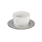 XÍCARA CHÁ 170 ML SALINA I - BRANCO/AZUL - Foto 18