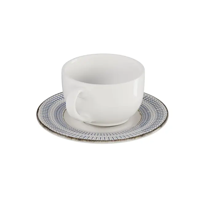 XÍCARA CHÁ 170 ML SALINA I - BRANCO/AZUL - Foto 18