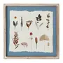 QUADRO I 40 CM X 40 CM BOTANICAL - BRANCO PROVENCE/BLEU CENDRÉ - Foto 1