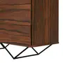 CÔMODA 6 GAVETAS 1,20 M X 42 CM HEPTA - PAU FERRO/PRETO - Foto 10