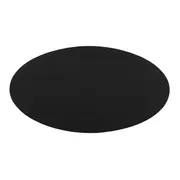 TULIPE MESA OVAL 1,60 M X 90 CM PEDRA - PRETO SÃO GABRIEL - Foto 5