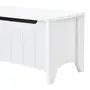 BAÚ 82 CM X 40 CM MON DIEU - BRANCO - Foto 8