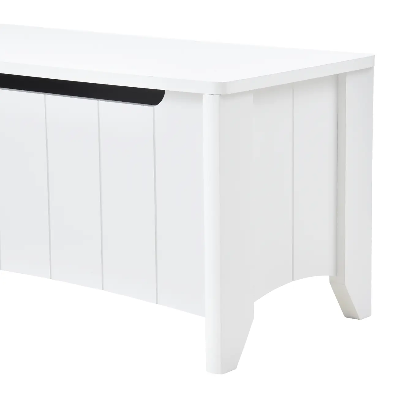 BAÚ 82 CM X 40 CM MON DIEU - BRANCO - Foto 8