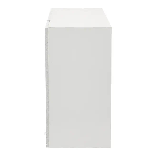 ARMÁRIO DE COZINHA AÉREO 1,20 M 2 PORTAS-BASCULANTE/1 PORTA DE BATER SLEEK - BRANCO/GRANILITE - Foto 6