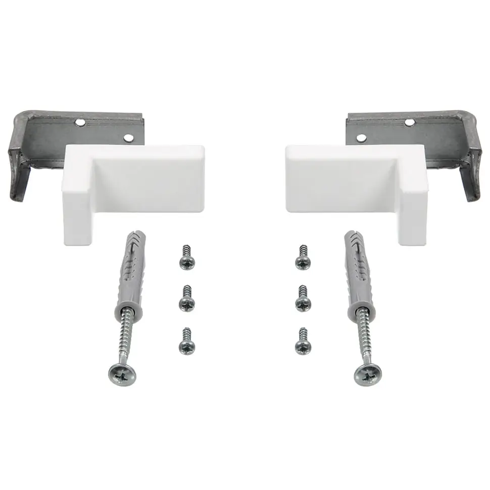 KIT PARA FIXAÇÃO EM PAREDE CÉLULA - BRANCO - Foto 1