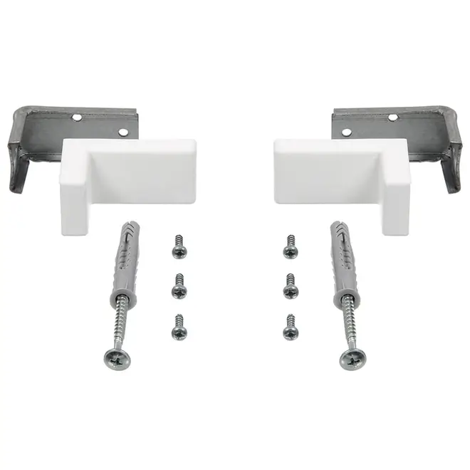 KIT PARA FIXAÇÃO EM PAREDE CÉLULA - BRANCO - Foto 1