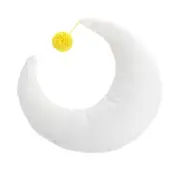 ALMOFADA 25 CM CIEL LUNA - BRANCO/LIMONITA - Foto 2