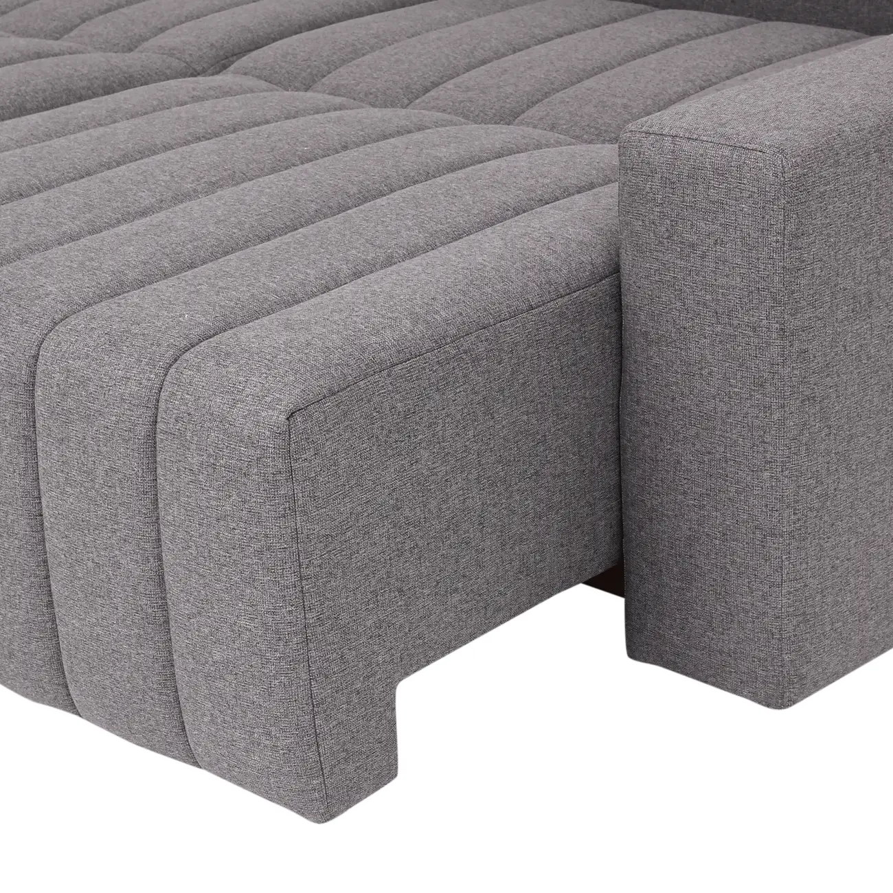 SOFÁ-CAMA RETRÁTIL E RECLINÁVEL 3 LUGARES SNOOZE - CINZA - Foto 14