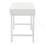 PENTEADEIRA COM ESPELHO 1,13 M X 55 CM REVEAL - BRANCO/PRATA - Foto 5
