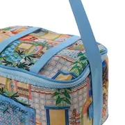 BOLSA TÉRMICA SAUDADE TROPICAL - AZUL/MULTICOR - Foto 10