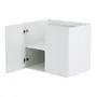ARMÁRIO DE COZINHA INFERIOR 80 CM 2 PORTAS PRÁTICA - BRANCO - Foto 6