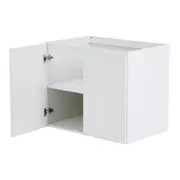 ARMÁRIO DE COZINHA INFERIOR 80 CM 2 PORTAS PRÁTICA - BRANCO - Foto 6