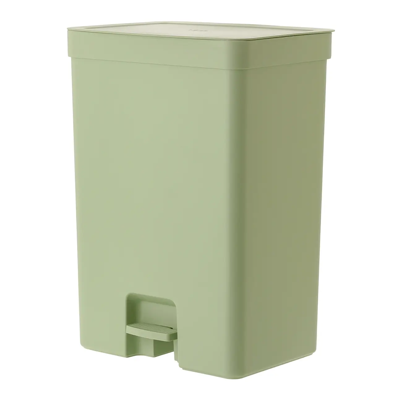 LIXEIRA DUPLA COM PEDAL 30 L TRIUM - SÁLVIA/CINZA - Foto 2
