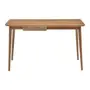 MESA 1 GAVETA 1,30 M X 65 CM SKAND - CAJUEIRO JAPONÊS - Foto 1