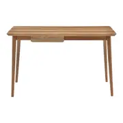 MESA 1 GAVETA 1,30 M X 65 CM SKAND - CAJUEIRO JAPONÊS - Foto 1