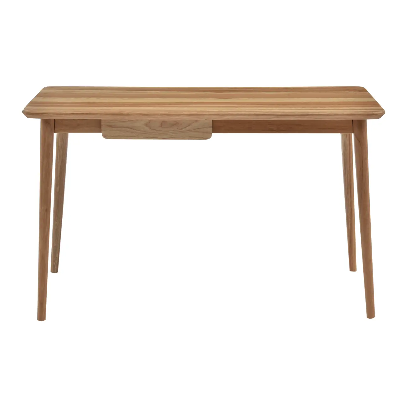 MESA 1 GAVETA 1,30 M X 65 CM SKAND - CAJUEIRO JAPONÊS - Foto 1