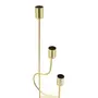 CANDELABRO PARA 3 VELAS CLEO - DOURADO - Foto 5