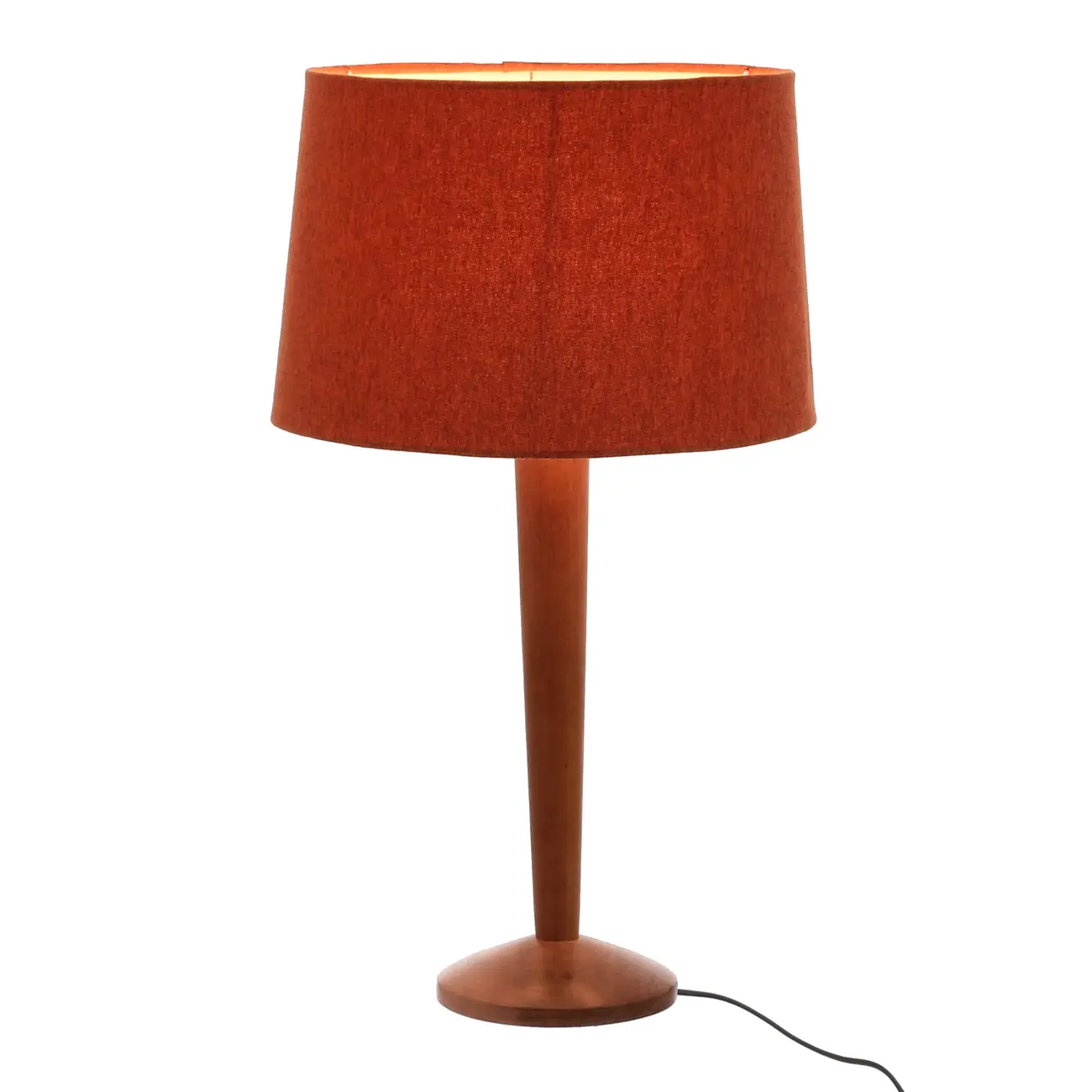 LUMINÁRIA DE MESA MOG C/CUP K - NOZES/TERRACOTA - Foto 1
