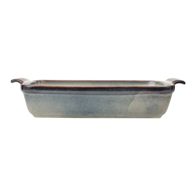 TRAVESSA REFRATÁRIA 36 CM X 22 CM TASTY - LODEN GREEN/MARROM - Foto 2