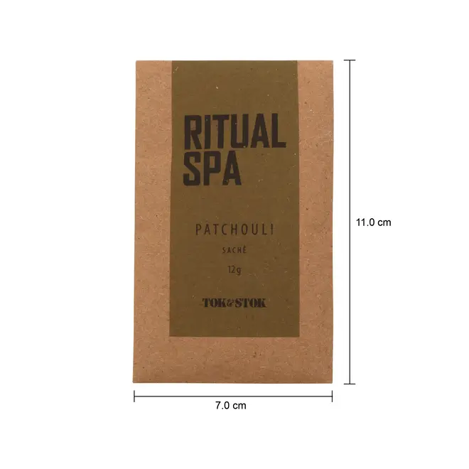 ENVELOPE PERFUMADO PATCHOULI 12 G RITUAL SPA - HANBAR/CAQUI - Foto 8