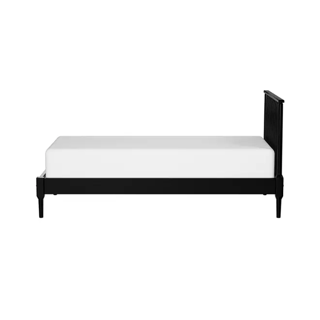 CAMA DE SOLTEIRO 98 CM SKAND - PRETO - Foto 3