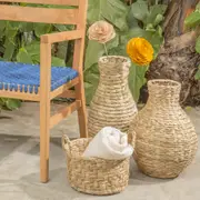 VASO DECORATIVO 43 CM TABOA - FIBRA NATURAL - Foto 5