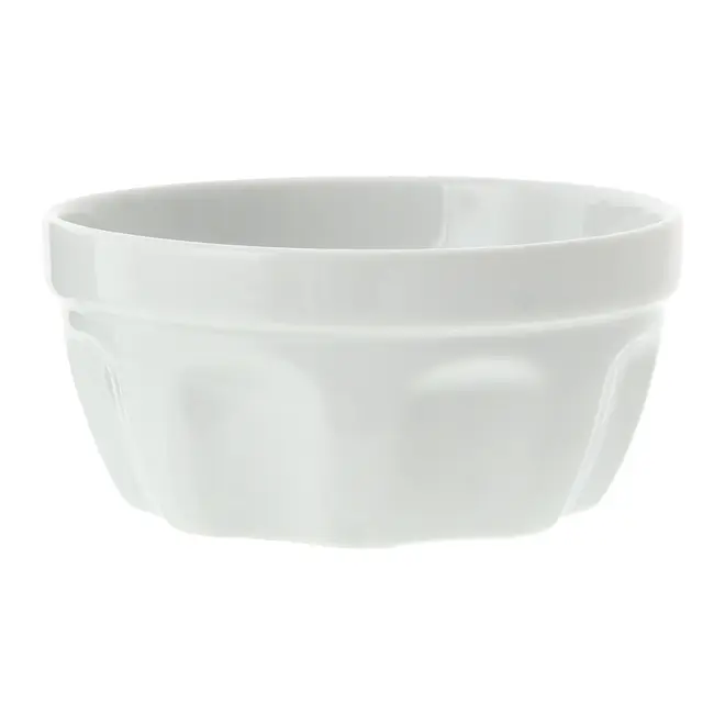 TIGELA 12 CM PINGADA - BRANCO - Foto 2