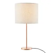 LUMINÁRIA MESA LUMI-ROUND C/CUP HUT C - COBRE/CINZA - Foto 2