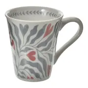 CANECA 250 ML TOUT AMOUR - BLEU CENDRÉ/VIN ROSE - Foto 2