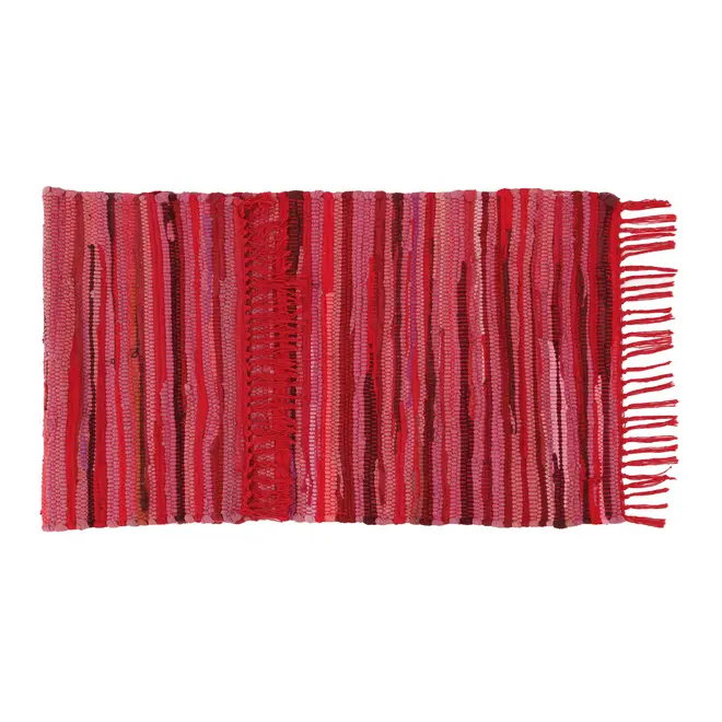 TAPETE 50 CM X 1,20 M FAMILY CHINDI - VERMELHO/MULTICOR - Foto 2