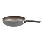 PANELA WOK 28 CM CERAMIC LIFE PRESERVE - GRAFITE/PRETO - Foto 4