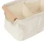 ORGANIZADOR 13 CM X 36 CM X 13 CM COM 3 DIVISÓRIAS SPACE SAVER - NATURAL/FAIA - Foto 5