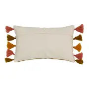 CAPA ALMOFADA 50 CM X 30 CM BAKA - ZAFFRON/NOZ MOSCADA - Foto 2